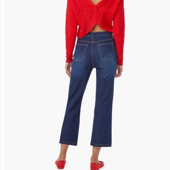 Justfab Button Fly Straight Leg Jeans Rinse Wash 29 NWT and in packaging - Picture 3 of 10